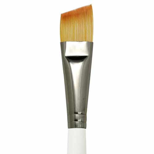 Royal Langnickel Royal Gold Brush for Acrylic & Watercolor - Angular 5/8"